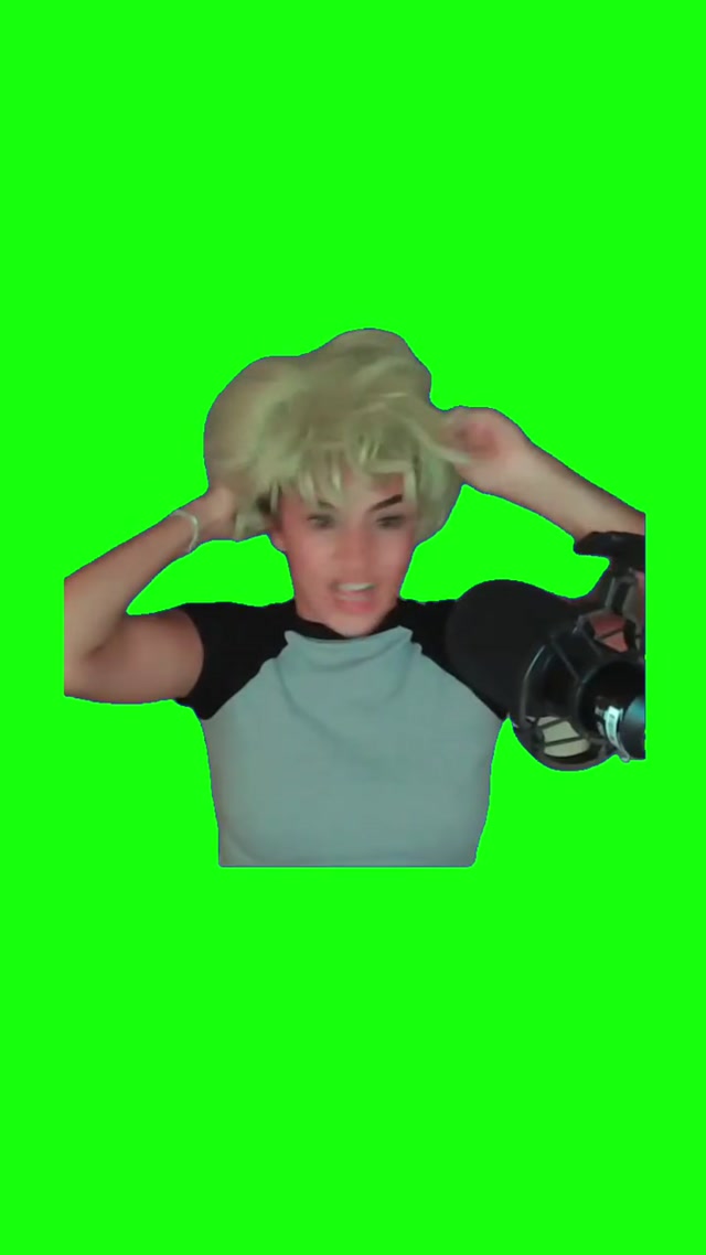 “Get On My Head!” Ellysa Yagho meme template blank