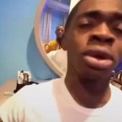 Shocked Guy reaction meme template blank