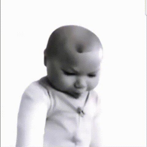 AI Baby meme template blank