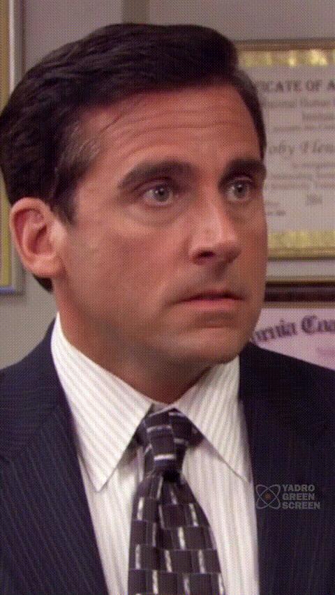 Michael Scott's Denial / The Ultimate No meme template blank