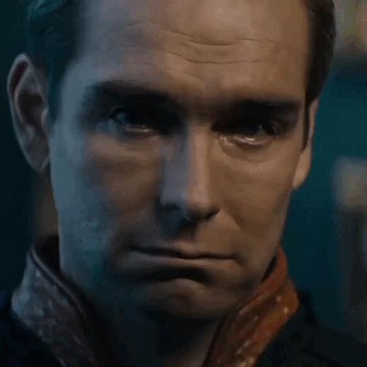 Sad Homelander meme template blank