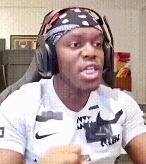 KSI "Yes" to "No" meme template blank
