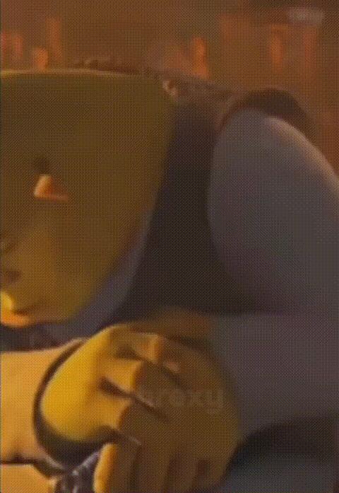 Shrek rizz meme meme template blank