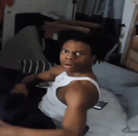 Speed reaction on stream meme template blank