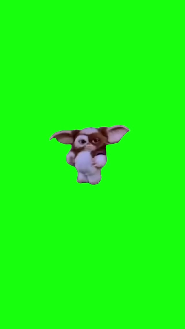 Gizmo Dancing meme template blank