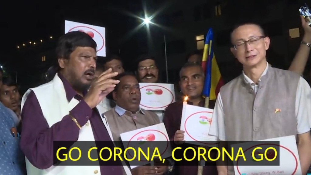 Go Corona Go meme template blank