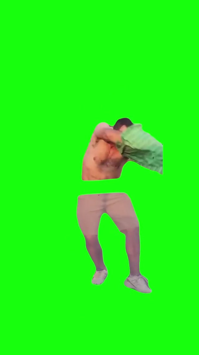 Golfer Rips Off Shirt meme template blank