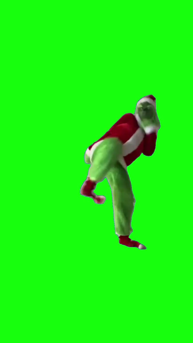 Grinch Whip and Nae Nae meme template blank