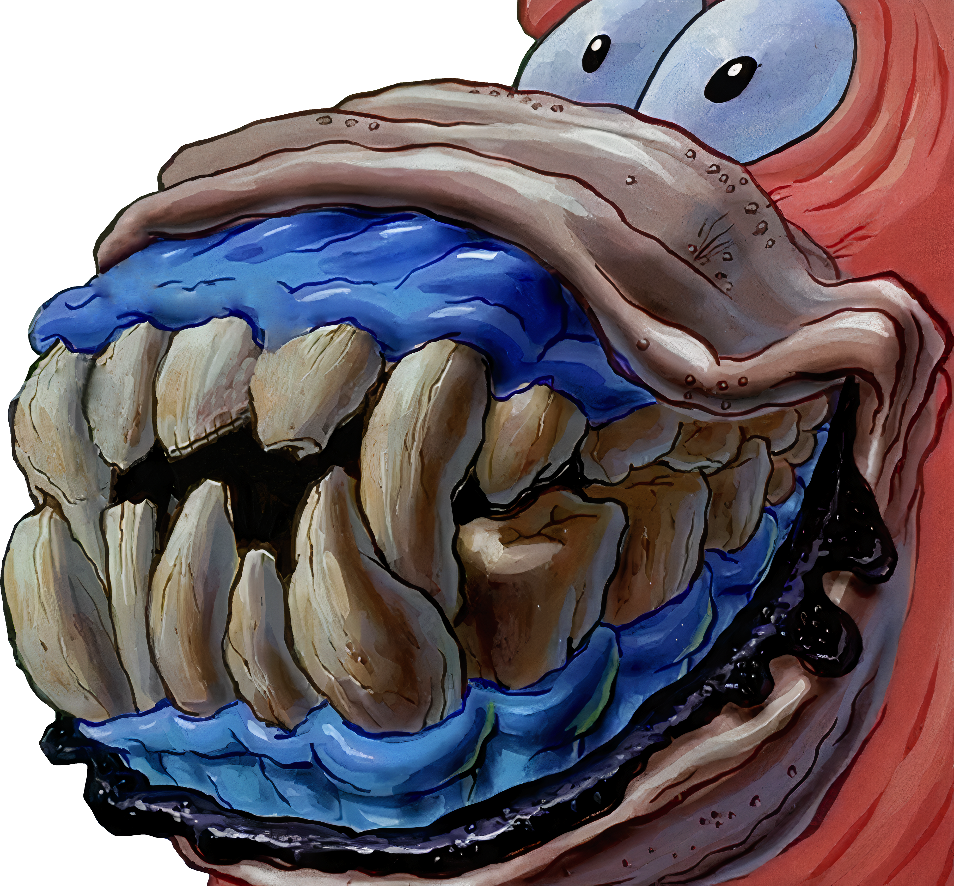 Gross-Up Patrick meme template blank - image format