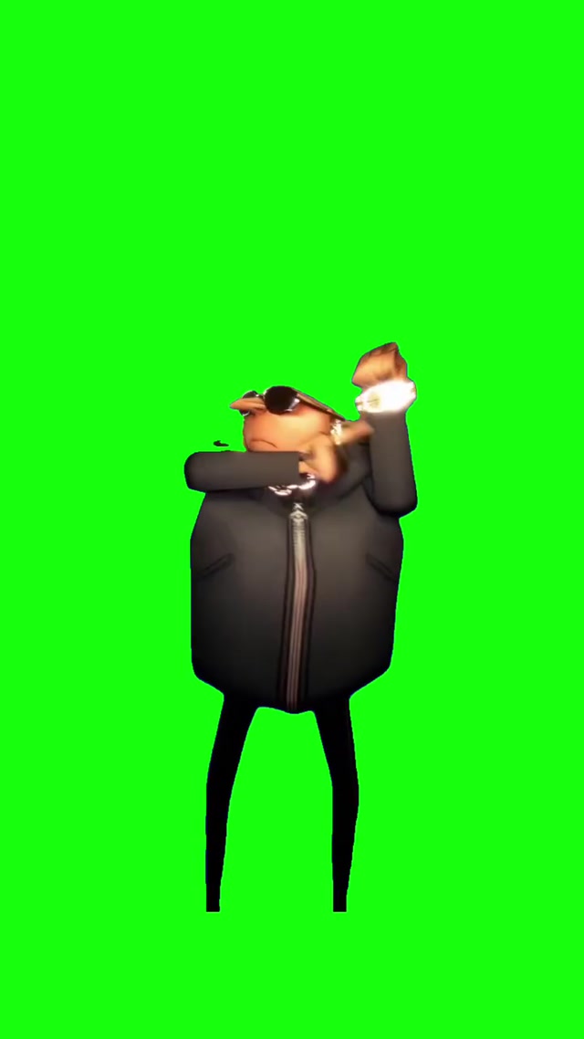 Gru Wrist Piece Bling-Glow meme template blank
