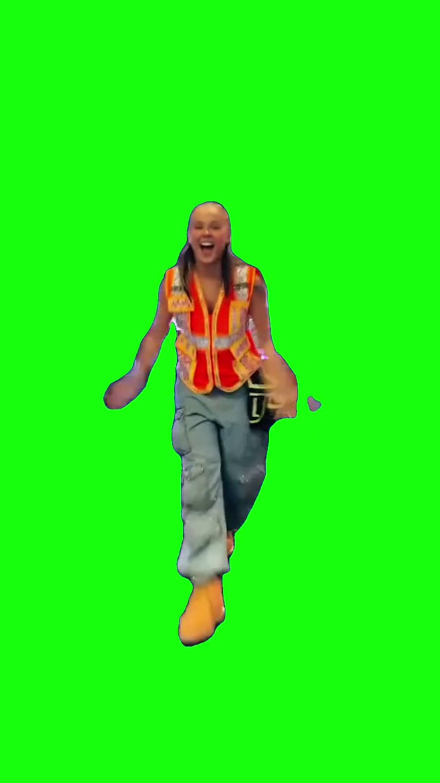 Guilty Pleasure Dance – JoJo Siwa meme template blank