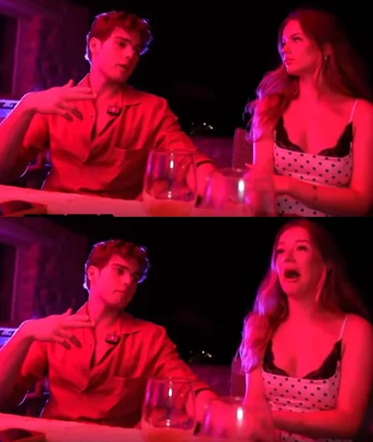 Guy Thinks He's Suave and Gets Rejected meme template blank - image format