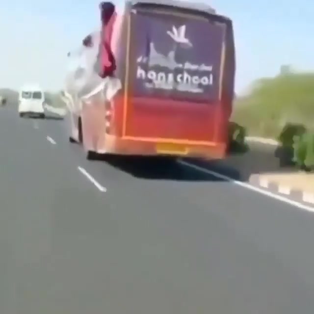 Half-Destroyed Bus meme template blank