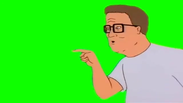 Hank Hill Pointing Judgment meme template blank
