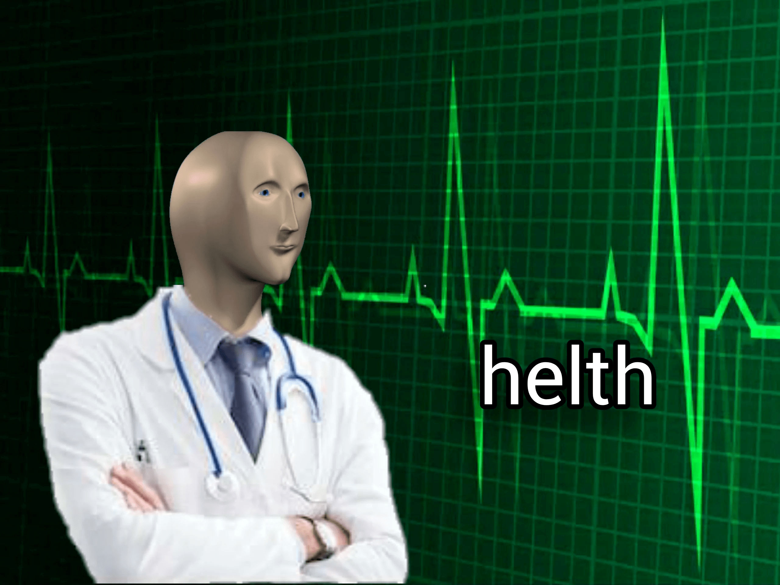 Helth meme template blank - image format