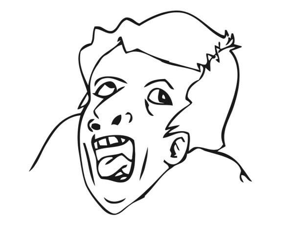 Herp Derp genius meme template blank
