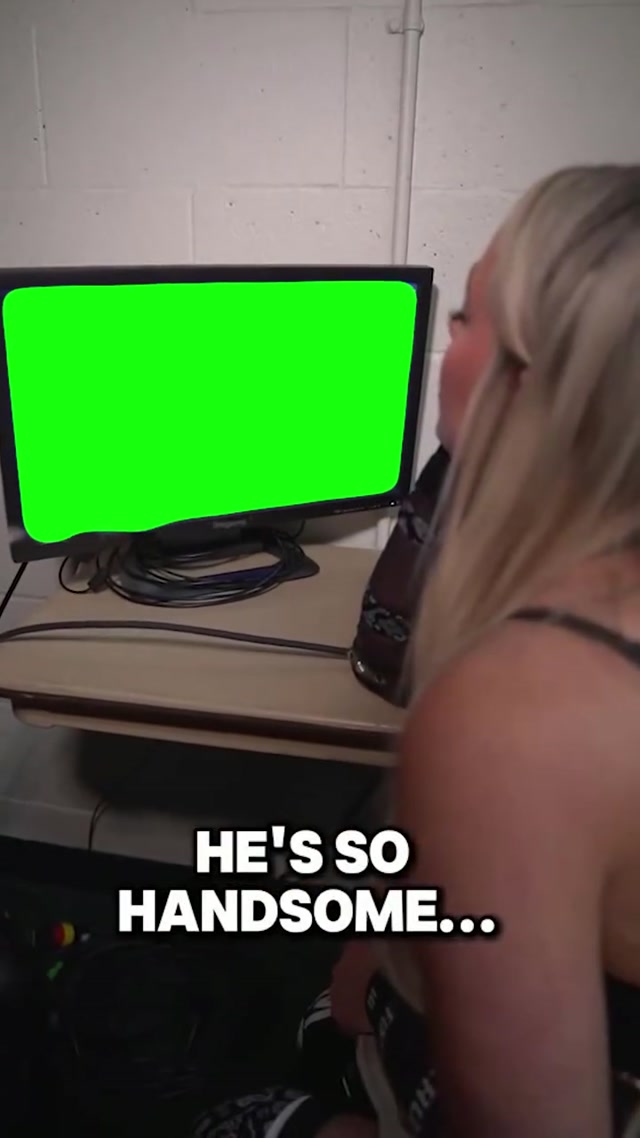 He’s So Handsome meme template blank