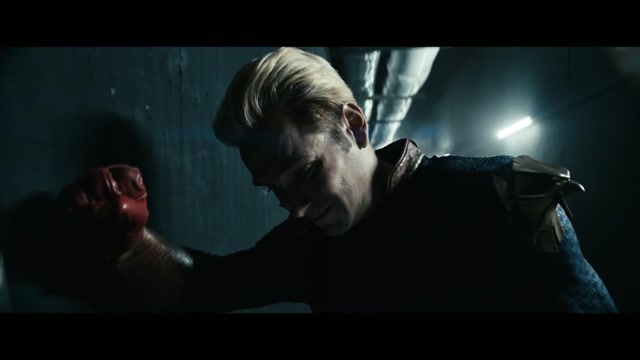 Homelander’s Hallway Breakdown meme template blank