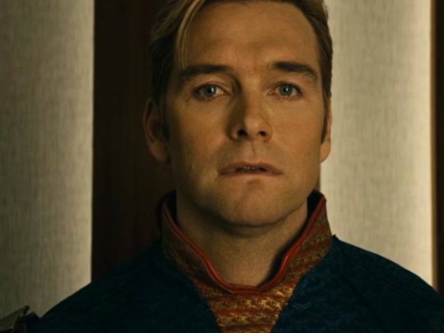Homelander’s Stare meme template blank