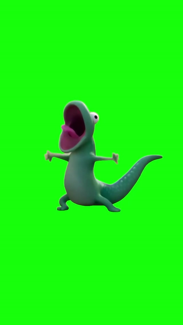 Hoppers Lizard Screech meme template blank