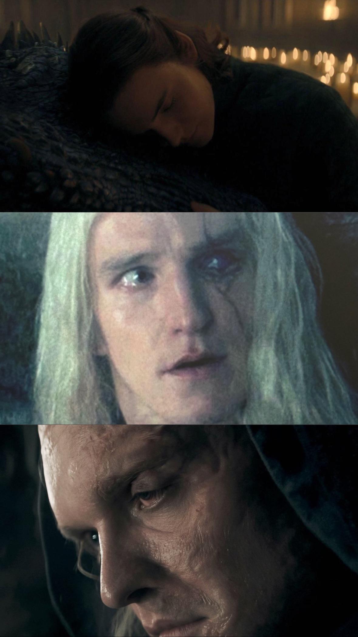 House of the Dragon Sad Targaryens meme template blank - image format