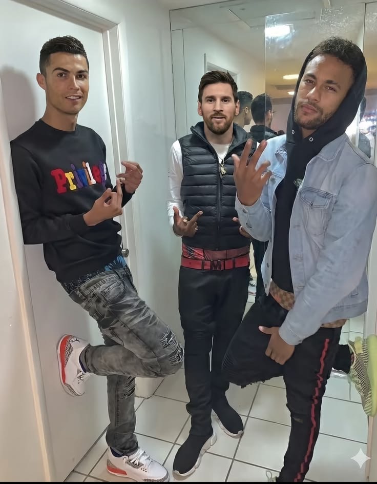 Hypebeast Football Trio meme template blank - image format