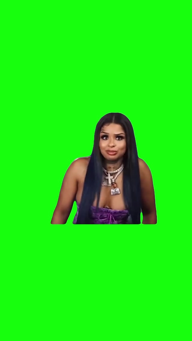 “I Communicate Very Well” Chrisean meme template blank