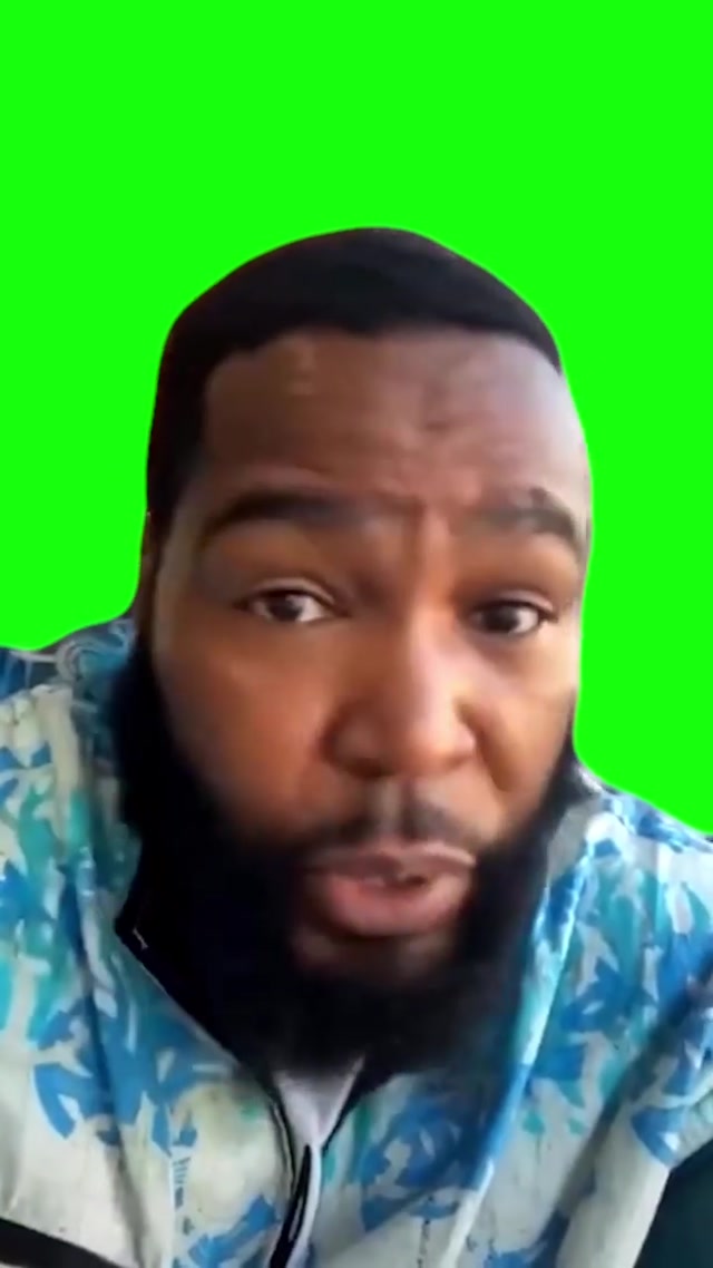 “I Have Plans That I Cannot Share with You” Green Screen meme template blank