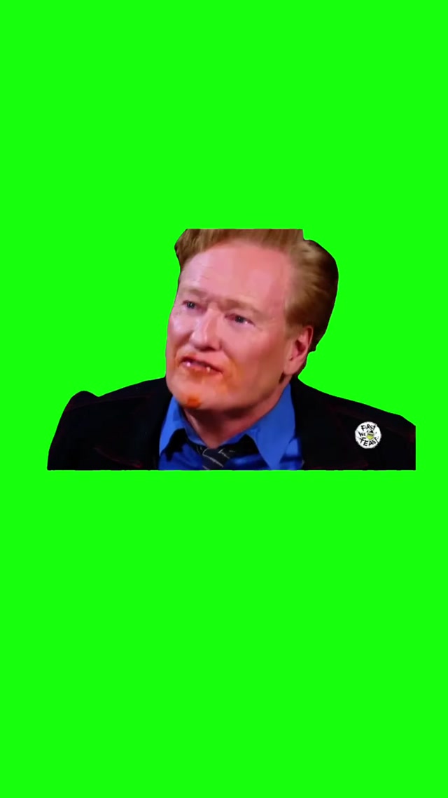 “I’m Fine” Conan O’Brien meme template blank