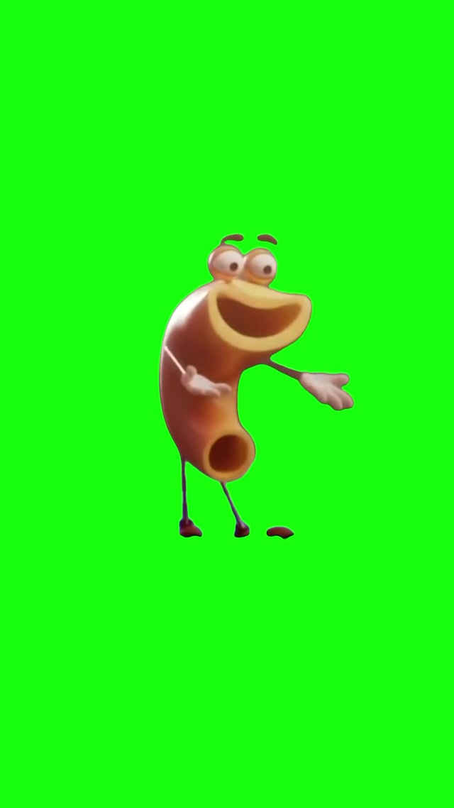 “I’m Macaroni” Sausage Party: Foodtopia meme template blank