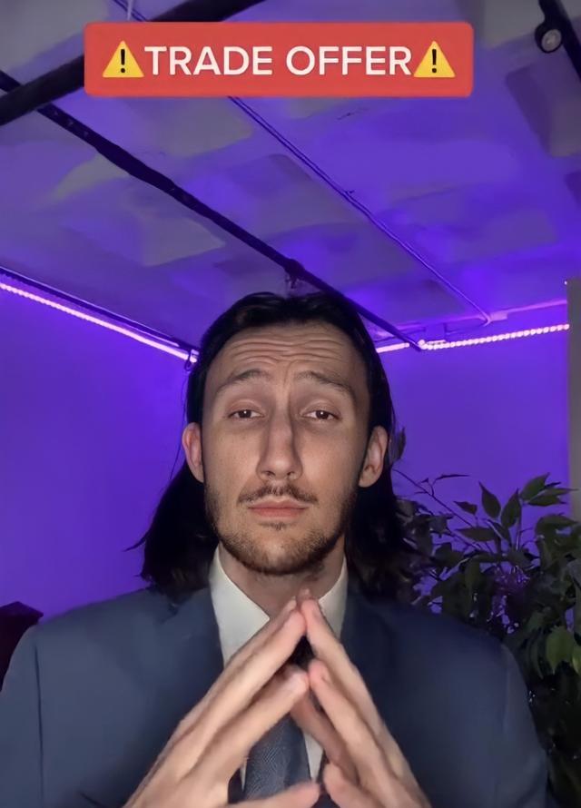 Trade Offer (Bradeasy) meme template blank