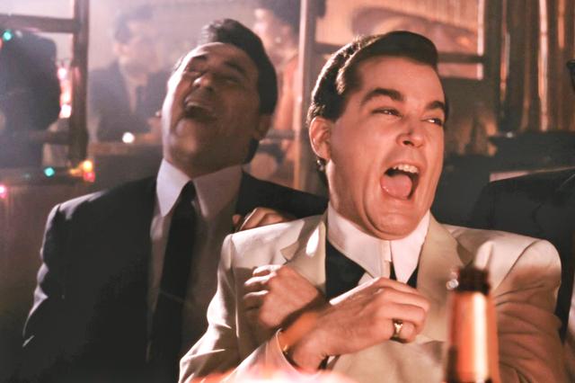 The Goodfellas Laugh meme template blank