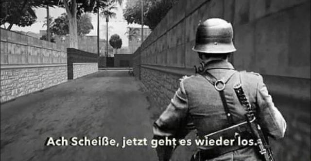 Ach Scheiße, Jetzt Geht Es Wieder Los meme template blank