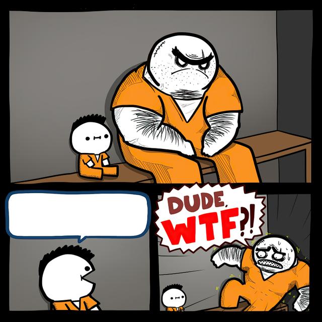 I Killed a Man meme template blank