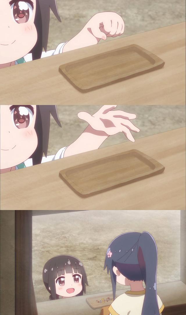Yuu Buys a Cookie meme template blank