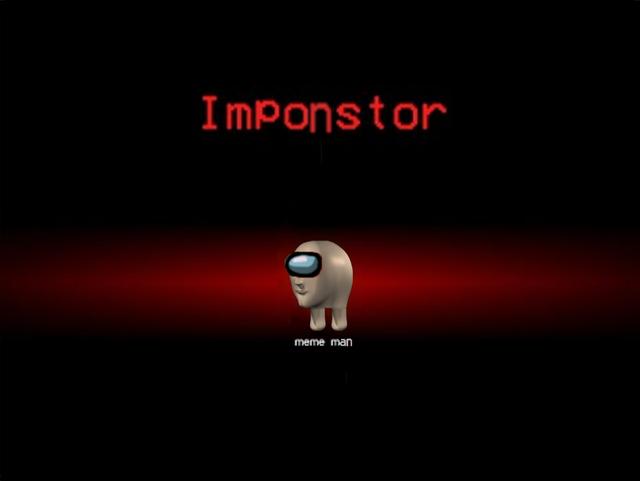 Imponstor meme template blank
