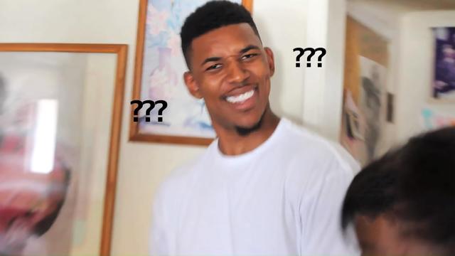 Confused Nick Young blank meme template blank