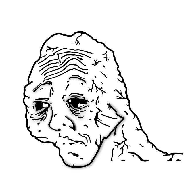 Yes Honey wojak meme template blank