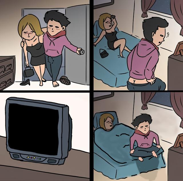 The Perfect Distraction meme template blank