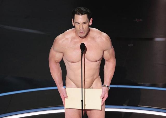 Naked John Cena meme template blank