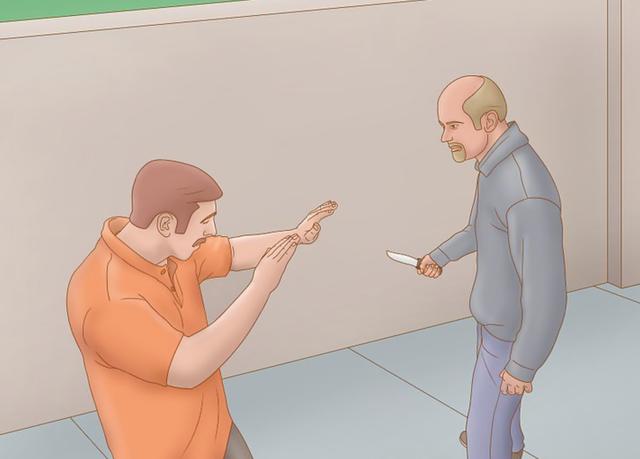 WikiHow Knife Attack meme template blank