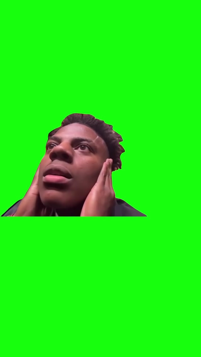 IShowSpeed Surprised meme template blank