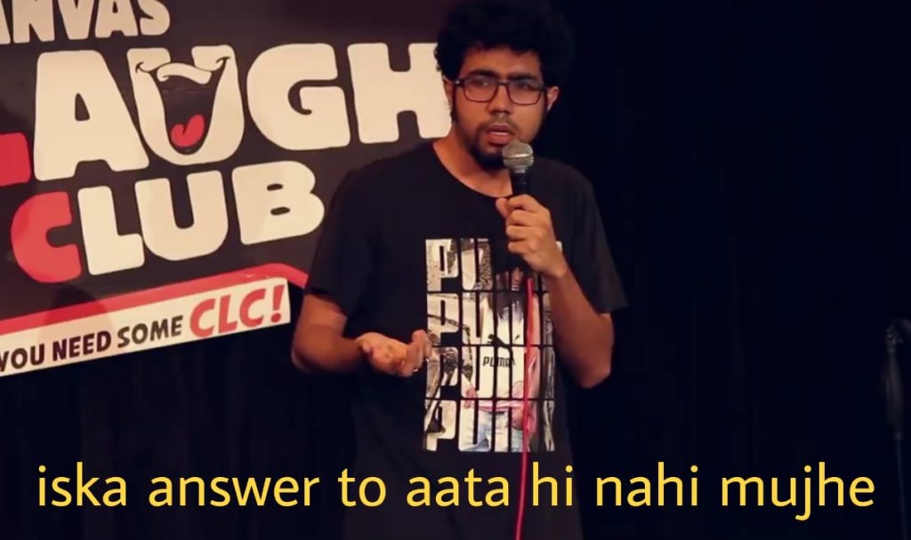 Iska Answer To Aata Hi Nahi Mujhe meme template blank