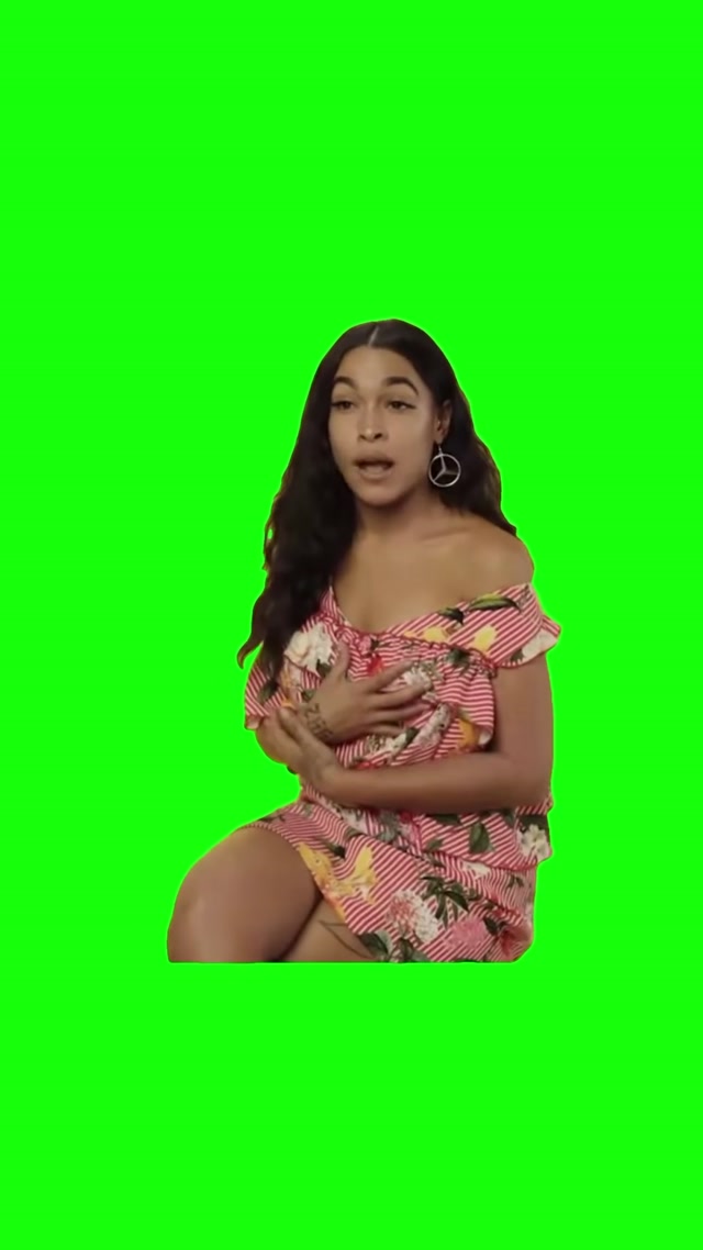 “It Exudes Something” Princess Nokia meme template blank