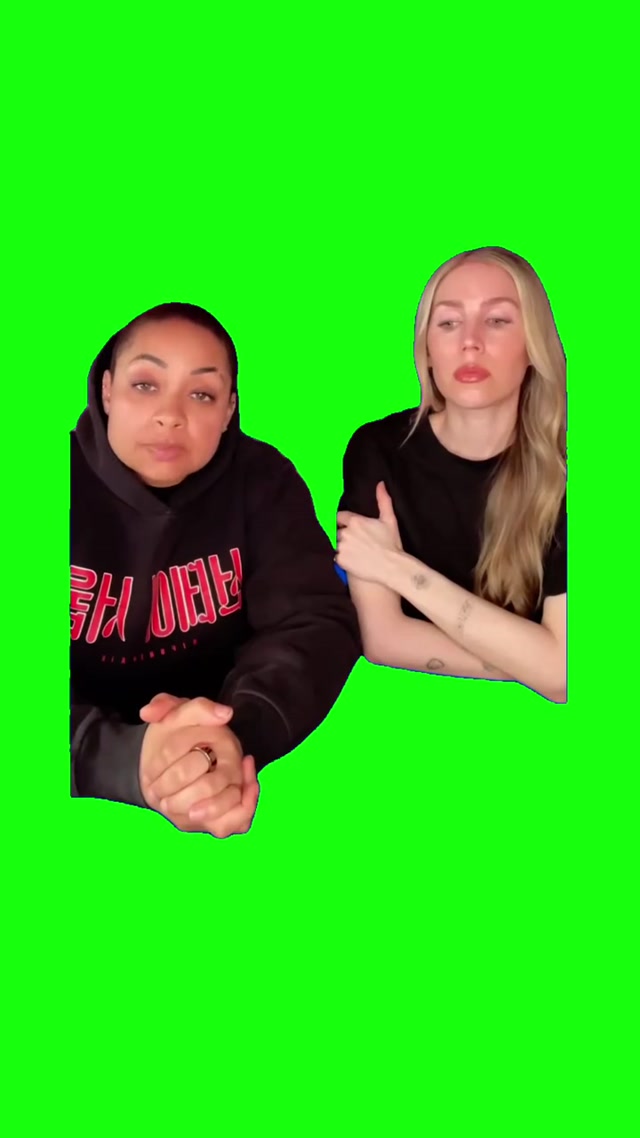“It Is Disrespectful to Her” Raven-Symon meme template blank