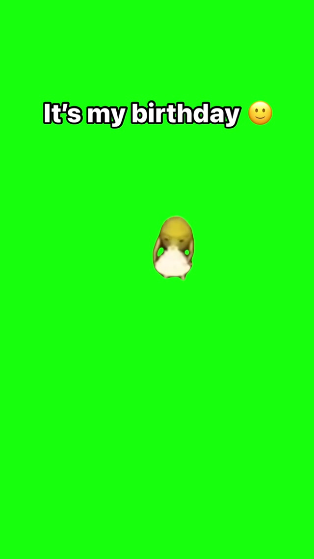 Its my birthday meme template blank