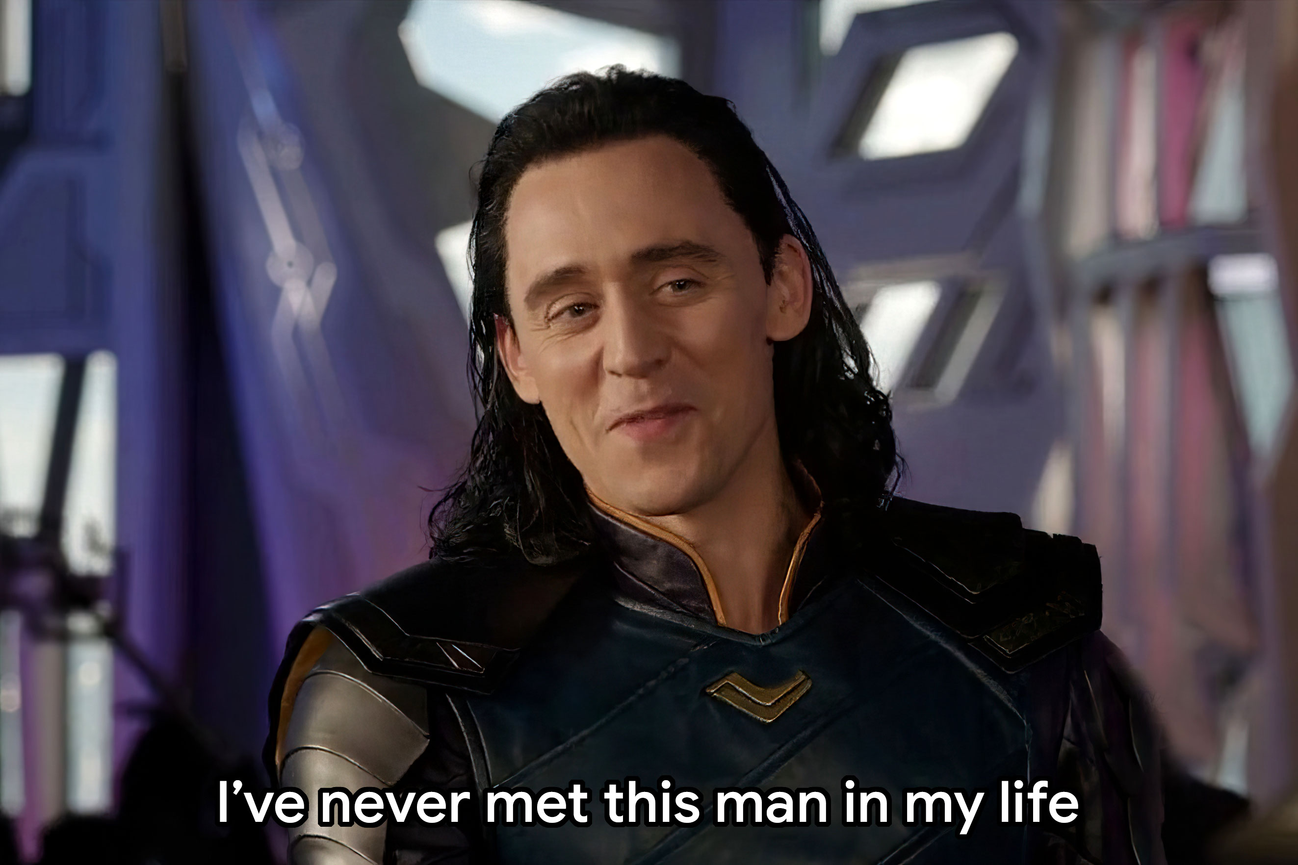 I’ve Never Met This Man In My Life meme template blank - image format