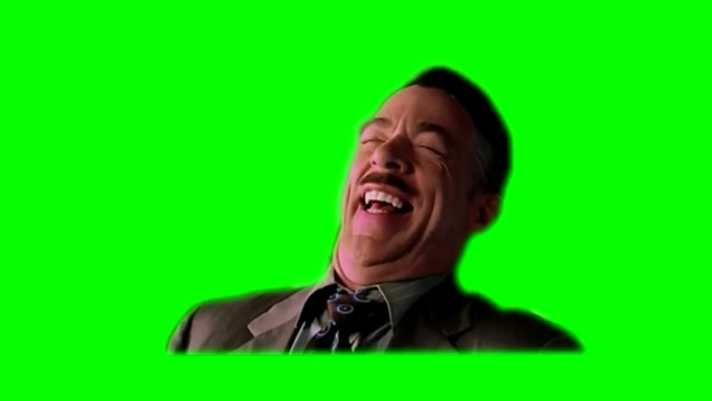 J. Jonah Jameson Laughing meme template blank