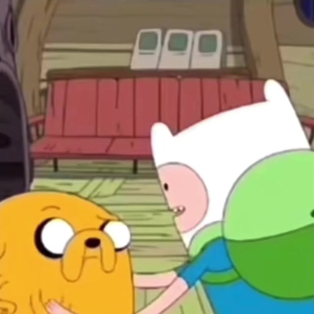 Jake the Dog Face Stretch Panic meme template blank