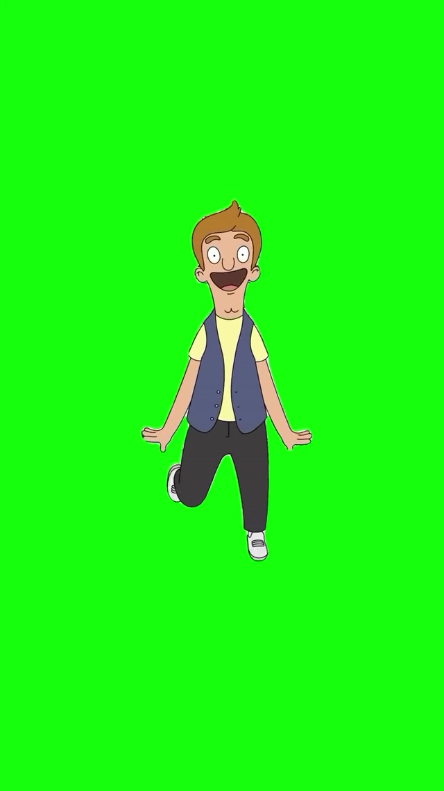 Jimmy Jr. Dancing to The Spark meme template blank